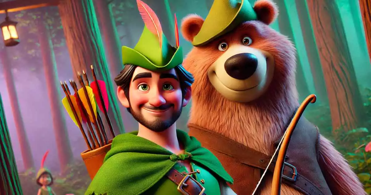 Robin Hood and Little John’s Brave Adventure