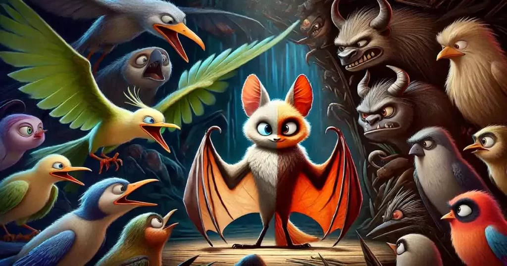 The Bat, the Birds, and the Beasts