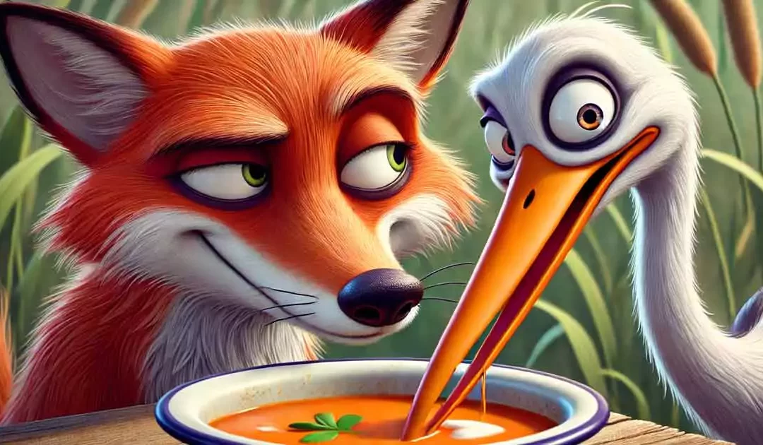 The Fox and the Stork