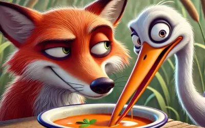 The Fox and the Stork