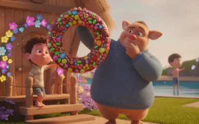 Mr. Deer’s Swimming Lessons