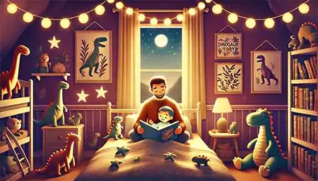 Dinosaur bedtime stories