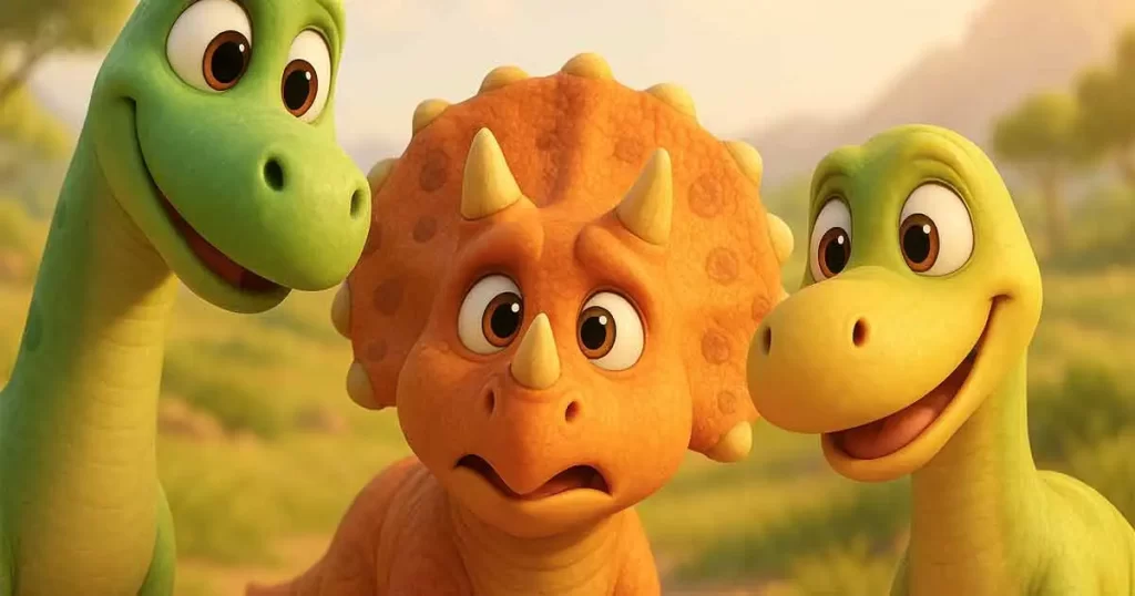 The Three Little Dinosaurs