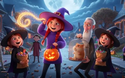 The Witch Who Was Afraid of Halloween