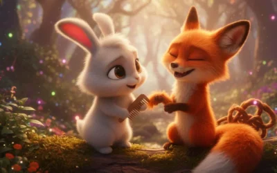 Ella the Rabbit and the Rainbow Stones