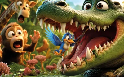 The crocodile’s smile