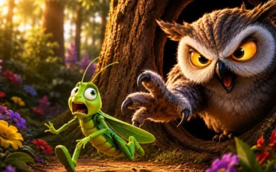 The Owl and the Grasshopper
